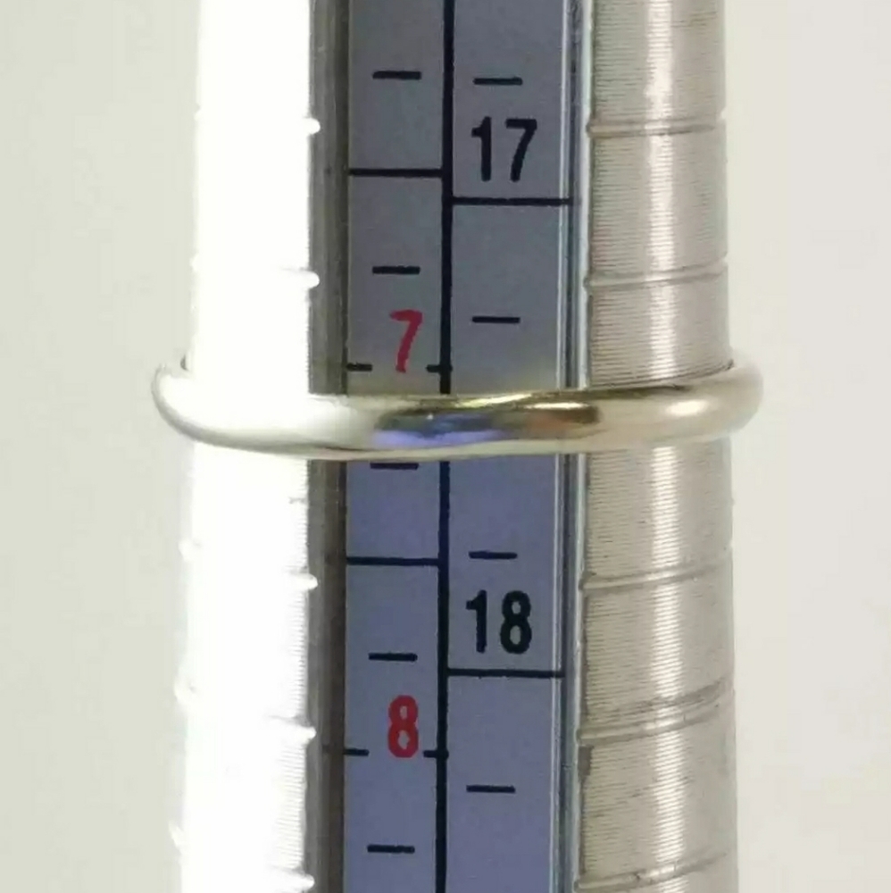 Thin Minimalist Solid .925 Ring - image 2